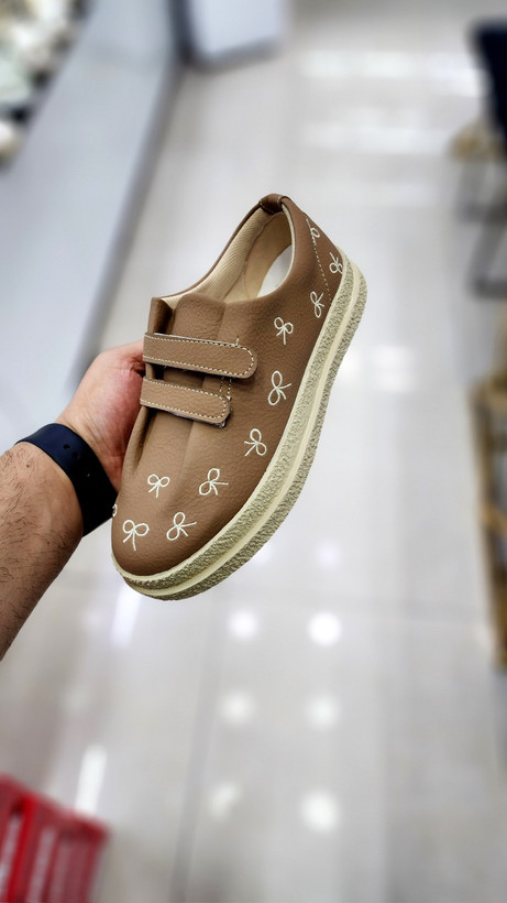 کفش تبریز رنگ کرم