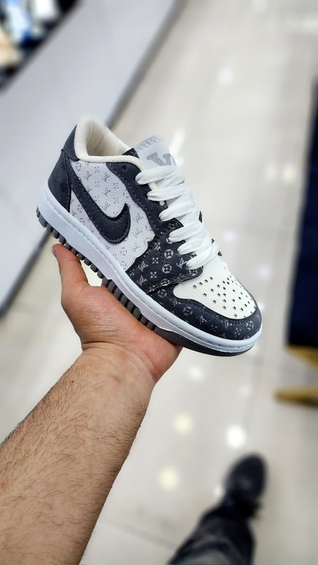 جردن وان رنگ سفید طوسی