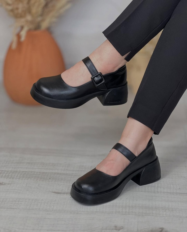 لوفر پاشنه دار مشکی خاص