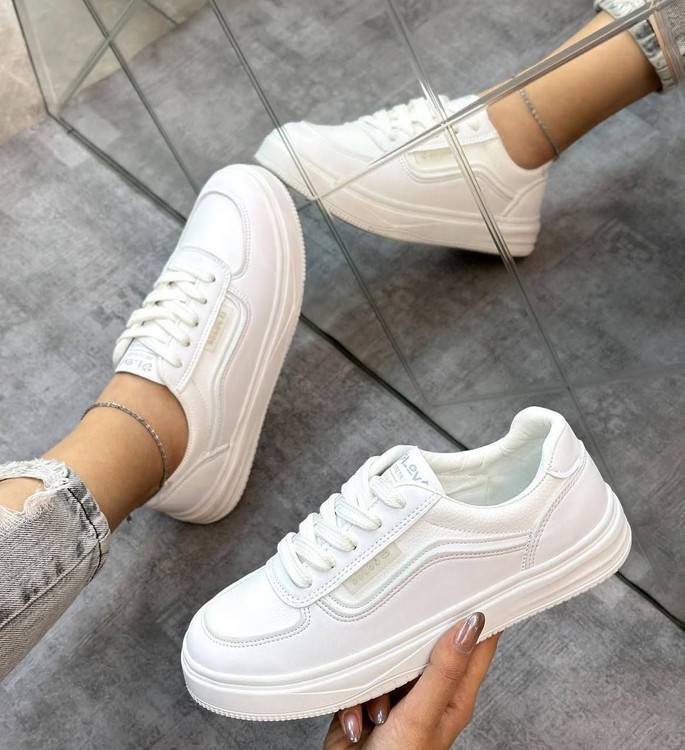 کتونی ونس ساده سفید