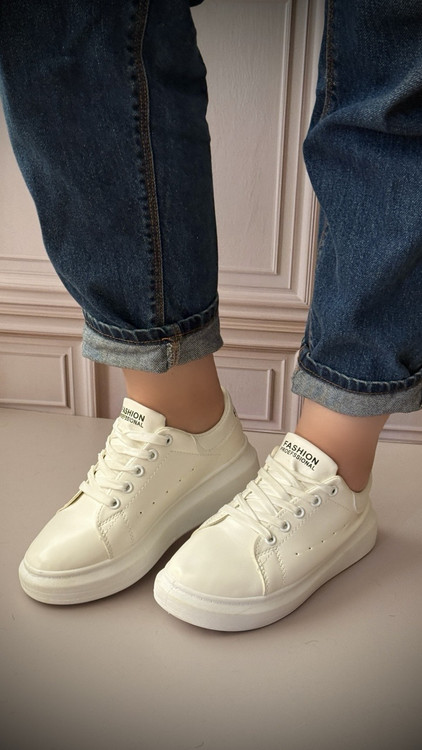 ونس سفید ساده خارجی