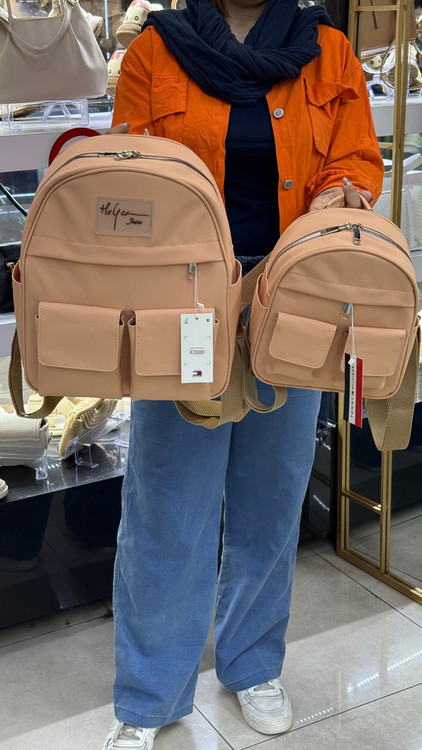 کوله پشتی ست سایز کوچک و بزرگ