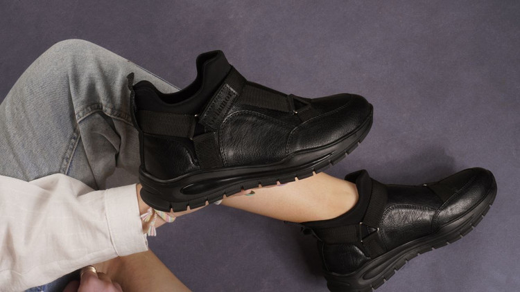 کفش چرم تبریز رنگ مشکی