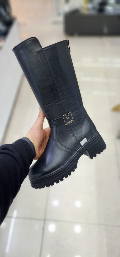 چکمه کوتاه دخترانه پشت زیپ