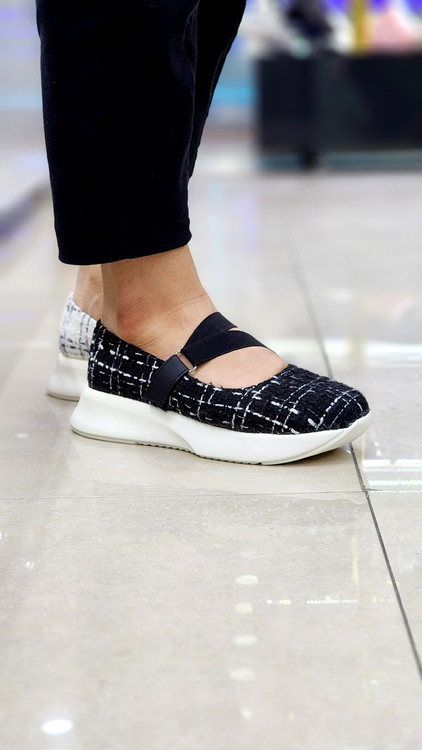 رنگ مشکی دخترانه جنس کنفی