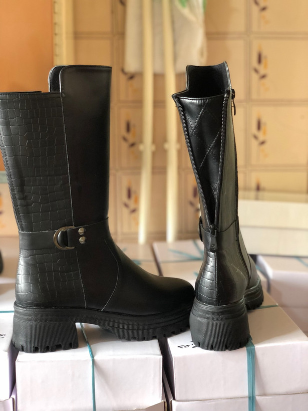 بوت بلند زنانه ترک با کیفیت بارا