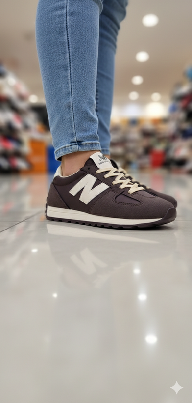 جدیترین رنگ نیوبالانس سفید قهوه ای ترند امسال