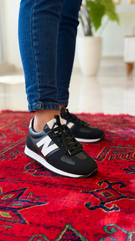 جدیدترین نیوبالانس با ترکیب رنگ سفید مشکی