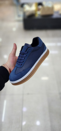 کتونی کلاسیک و قشنگ رنگ سرمه ای