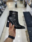 بوت پاشنه دار مجلسی دخترانه رنگ مشکی